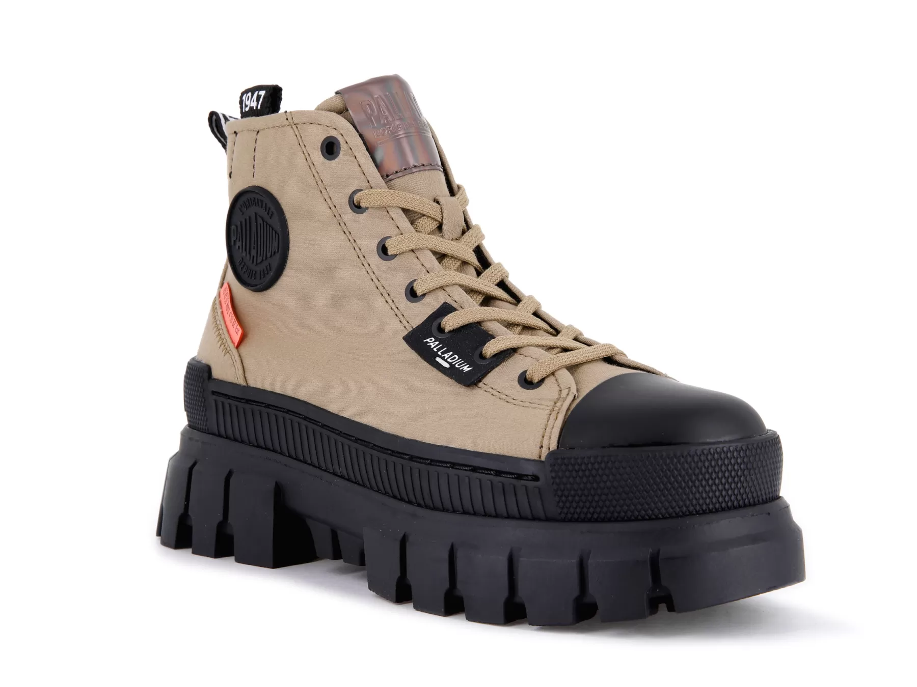 Palladium Boots<REVOLT HI TX OLIVE